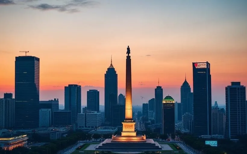 Skyline da Cidade do México, país onde o Beedoo iniciou operação em 2022