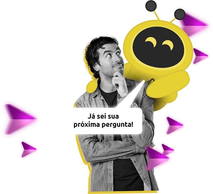 Beebot Navigator antecipando a próxima pergunta do atendente