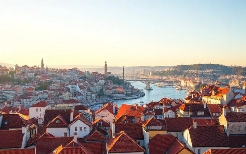 Vista de Lisboa, Portugal — porta de entrada do Beedoo no mercado europeu