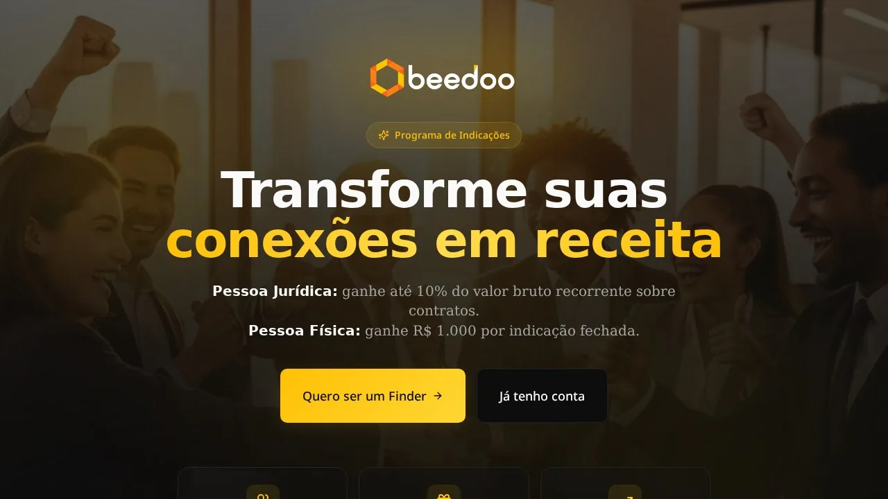 Programa de indicações Missão ABeedoozir