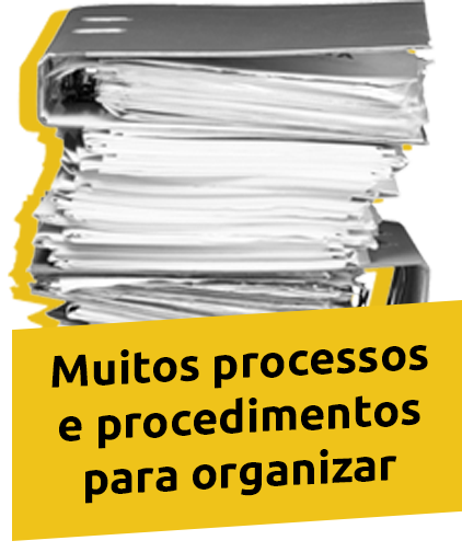 Muchos procesos y procedimientos por organizar